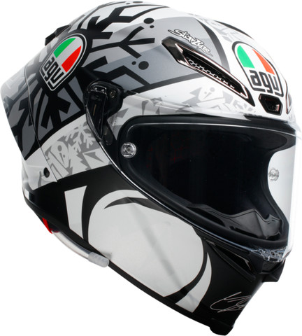 セキュリティ・セーフティ AGV Pista gpr joan mir Casco AGV Pista GP RR LE Joan Mir Winter Test Helmet Motorbike