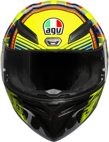 agv pista gp misano 2016 Rossi's 2016 Misano AGV Helmet Graphic