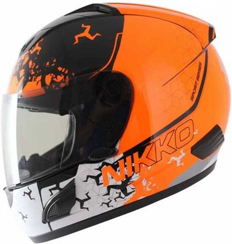 Nikko Nx NIKKO N-805 Full Face Helmet for Men Street Riding Safety