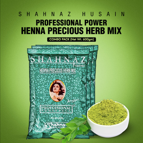 Shahnaz Husain Henna Herb Mix Combo (200gm x 3) - Price in India