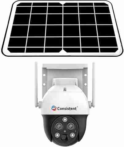 Consistent 4G PT Z SOLAR CAMERA (CT-CM-I4G3MPDS) Security Camera Price ...