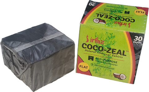 Irfaz Coco-Zeal Hookah Charcoals Price in India - Buy Irfaz Coco