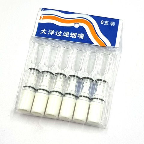 VIOVI White Cigarette Filter Pipe Clean Smoking Tar Cleanable & Reusable  Accessories Plastic Outside Fitting Hookah Mouth Tip Price in India