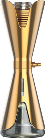 Cocoyaya Enigma Shisha Hookah Golden 21 inch Stainless Steel 