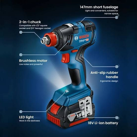 BOSCH GDX 18V-200C IMPACT WRENCH Cordless Impact Wrench Price in