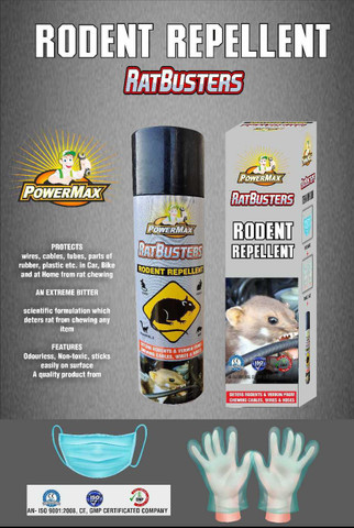 POWERMAX Rodent Repellent Spray Pack of 3 - Buy Baby Care Products