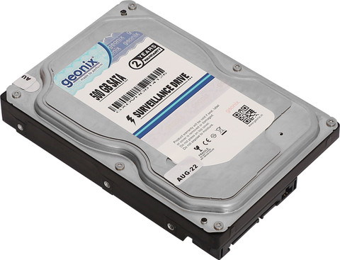 GEONIX HDD 500 GB Desktop Silver SATA Internal Hard Disk Drive