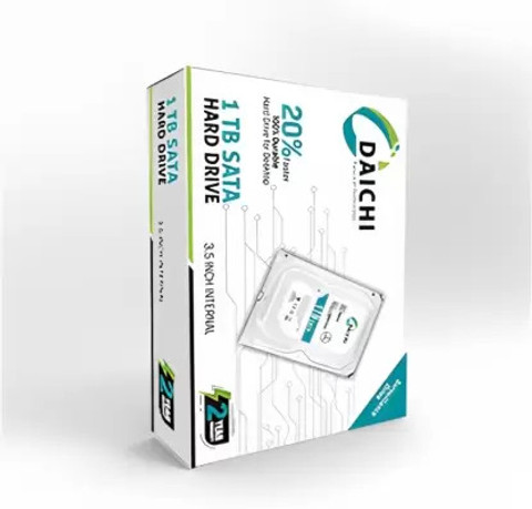 DAICHI 1 TB HARDDISK 1 TB Desktop Green SATA Internal Hard Disk