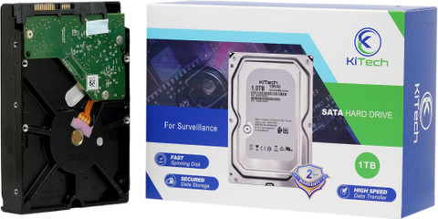 KITECH PURZ 1 TB Desktop Silver SATA Internal Hard Disk Drive (HDD
