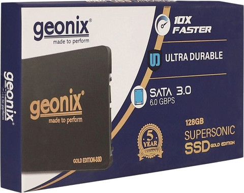 GEONIX Supersonic SSD 128 GB Laptop, Desktop, Servers, All in One