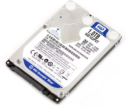 WD Blue 1 TB Laptop Blue SATA Internal Hard Disk Drive (HDD
