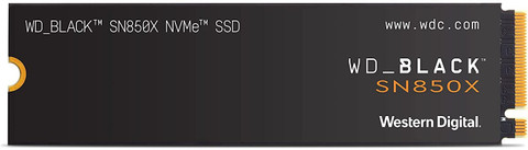 内蔵型SSD WD_BLACK SN850X NVMe SSD 1TB WD Black™ SN850X 1 TB Laptop, Desktop Black PCIe NVMe Internal