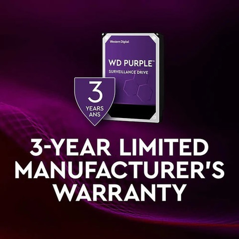WD Purple 4 TB Surveillance Systems Purple SATA Internal Hard Disk