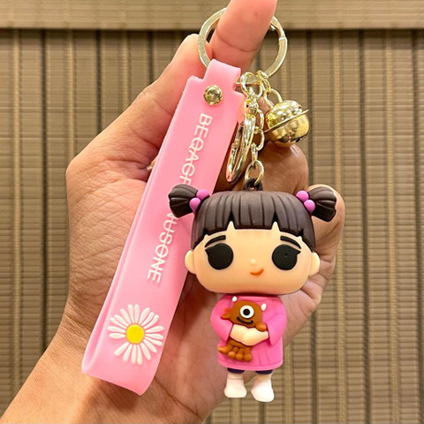 WHITE POPCORN Monsters Inc Boo 3D Keychain| Strap Charm & Hook | Key Chain  Price in India - Buy WHITE POPCORN Monsters Inc Boo 3D Keychain| Strap  Charm & Hook | Key
