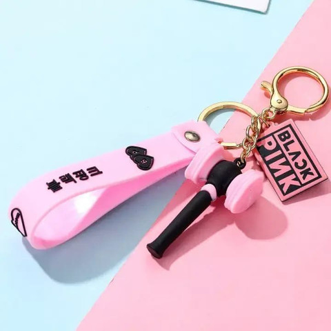 kawaii kart Blackpink Bl-ping-bong Lightstick Keychain Premium 3D