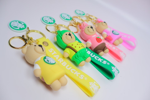 Rashvika STARBUCKS TEDDY Key Chain Price in India - Buy Rashvika