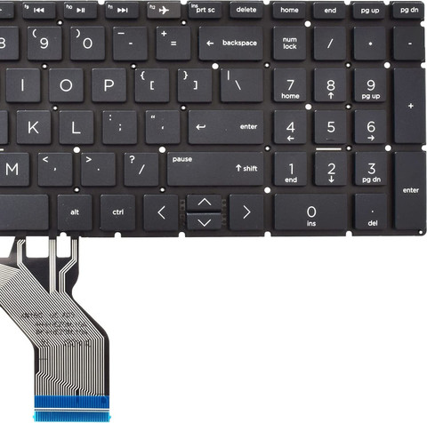 WEFLY Keyboard for HP 15-DA 15-DB 15-DX 15-DK 15-CX 15-CR 15-SC