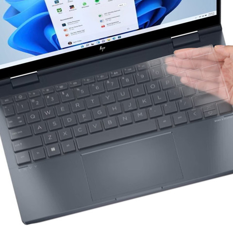Silikon-Tastaturabdeckung Für HP Envy X360 13-bf Serie – Dünn, Schützend, Waschbar (US-Layout)