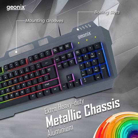 GEONIX CRUISER CX1 Wired USB Standard Laptop Keyboard Compatible