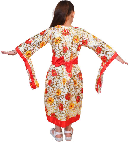 KAKU FANCY DRESSES Japanese Kimono Dress For Girls, Global Ethnic Costume  -Cream, 10-11 Years Kids Costume Wear Price in India - Buy KAKU FANCY DRESSES  Japanese Kimono Dress For Girls, Global Ethnic