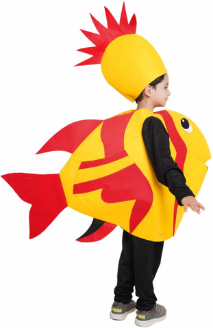KAKU FANCY DRESSES Gold Fish Cutout for kids, Water Animal Costume  (Freesize/ Only Cutout with Cap) Kids Costume Wear Price in India - Buy  KAKU FANCY DRESSES Gold Fish Cutout for kids,