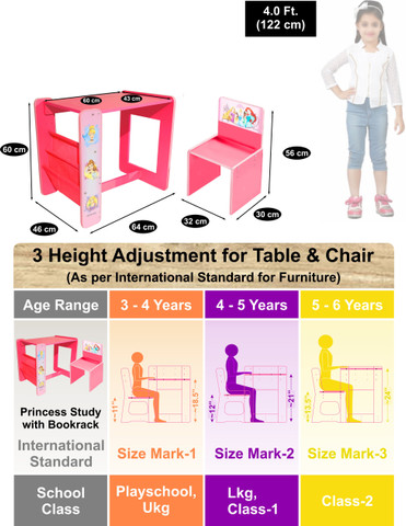 新品　Princess TableFonde &FlyPure Itoys Foldable Laptop Princess Printed Bed Table for Adults