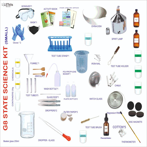 LETkits Grade 8 State Science Kit Small Aged 8+ | Academic kit