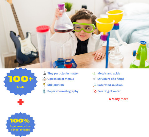 LETkits Grade 8 State Science Kit Small Aged 8+ | Academic kit