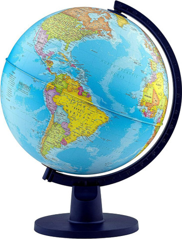 Smartcraft World Globe with Stand 360° Horizontal Rotation World