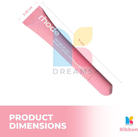 Rhode Lip Tint –RIBBON| Hydrating Tinted Lip Balm with Glossy