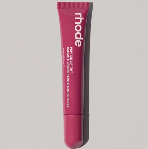Rhode crushed berry-Flavored Lip Tint with Peptides for Soft