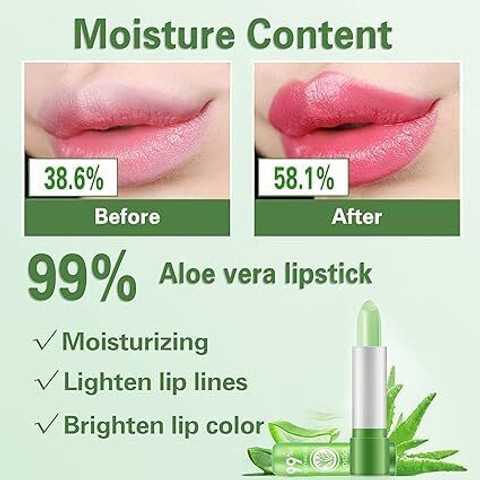 D-Top Aloe Vera Lipstick,Long Lasting Nutritious Color Changing Lip Balm -  Price in India, Buy D-Top Aloe Vera Lipstick,Long Lasting Nutritious Color  Changing Lip Balm Online In India, Reviews, Ratings & Features |