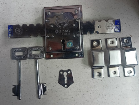 HARRIOSN Godown lock zigzag Lock - Buy HARRIOSN Godown lock zigzag