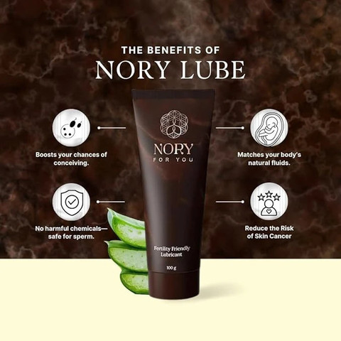 nory First Fertility Friendly Water Based Lube Organic, Natural, for Men &  Women: Lubricant Price in India - Buy nory First Fertility Friendly Water  Based Lube Organic, Natural, for Men & Women: