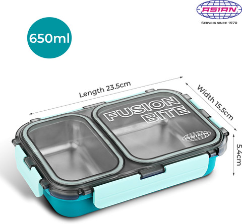 Flipkart.com | asian Fusion Bite 2 Insulated Leak-Proof Lunch Box