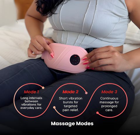 Feemie Cramp Comfort PRO: Portable Cordless Periods Cramps Relief ...