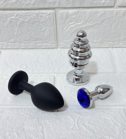 purvish Non Vibrating Butt Plug Massager Curved Step, Soft Silicone &  Steel, 3 set Non Vibrating Butt Plug Massager Curved Step, Soft Silicone &  Steel, 3 set Massager - purvish : Flipkart.com