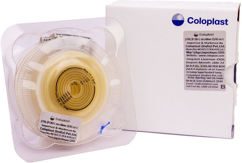 Coloplast 17741 ALTERNA CONCEX 60MM Hydrocolloid Medical Dressing
