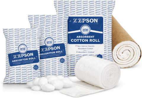 cotton surgical dressing Wound Dressing Class I Absorbent Cotton Gauze Roll Sterile Gauze Roll