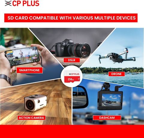 CP PLUS CP-NM256 256 GB MicroSD Card Class 10 70 MB/s Memory Card ...