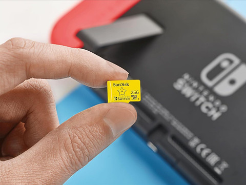 nintendo SanDisk microSDXC™ UHS-I Card for Switch™ - 256GB, Up to