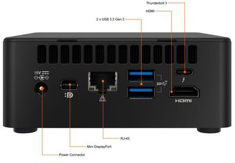 Intel NUC 11 Performance kit RNUC11PAHi70Z00 Mini PC - Core i7