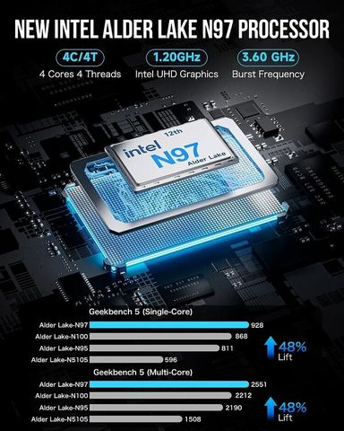 GMKTec NucBox G5 - Windows 11 Pro, GMKtec G5 Intel Celeron N97