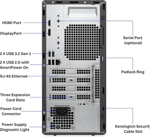 DELL (Refurbished) Optiplex 3020 SFF - Windows 10, Intel®, i5 4th