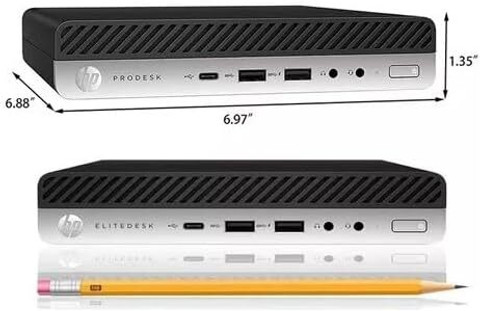 HP refurbished EliteDesk 800 G3 Desktop Mini USDT Intel Quad Core
