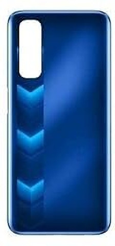 SPAREWARE® Back Panel Back Door Panel Body Cover For Realme Narzo 30 4G-Silver (WITH ALL LOGO)