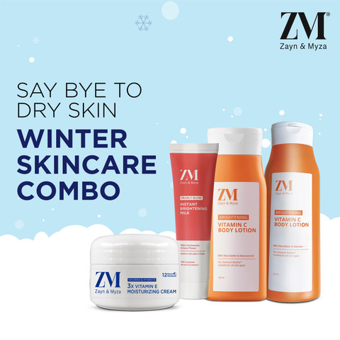 ZM Zayn & Myza Winter Care Combo- Vitamin C Body Lotions