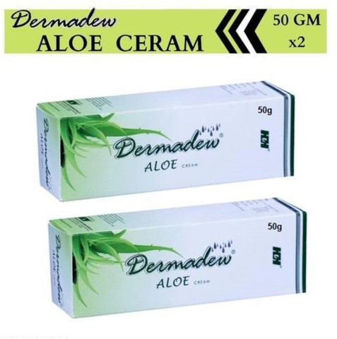 Dermadew Aloe Cream (Pack Of 2)50*2 - Price in India, Buy Dermadew Aloe  Cream (Pack Of 2)50*2 Online In India, Reviews, Ratings & Features |  Flipkart.com