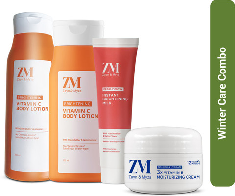 ZM Zayn & Myza Winter Care Combo- Vitamin C Body Lotions