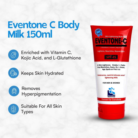 loviton Eventone C Body Milk with L Glutathione Vitamin C and SPF 45 Cream - Price in India, Buy loviton Eventone C Body Milk with L Glutathione Vitamin C and SPF 45 loviton Eventone C Body Milk with L Glutathione Vitamin C and SPF 45 Cream - Price in India, Buy loviton Eventone C Body Milk with L Glutathione Vitamin C and SPF 45